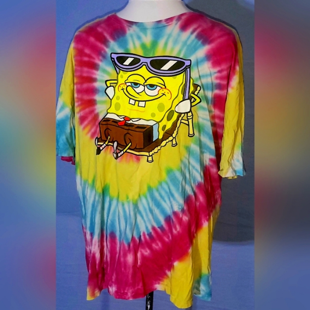 Tie-dye SpongeBob T-shirt